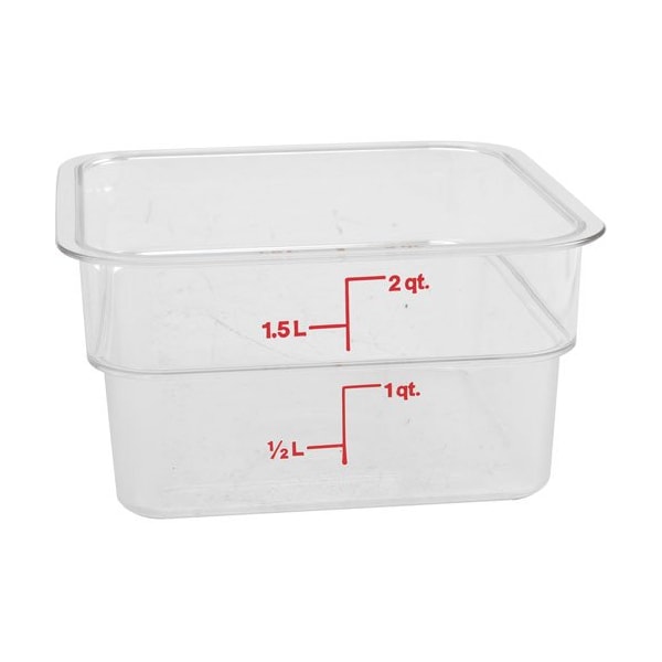 Cambro Container Clear 2Qt 2SFSCW - main